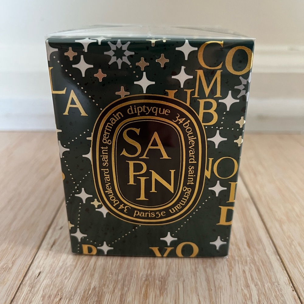 Diptyque Sapin Limited Edition Candle 190g/6.5oz, 100% authentic.